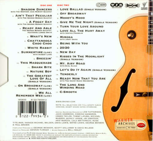 George Benson - Anthology Double CD Import Sealed