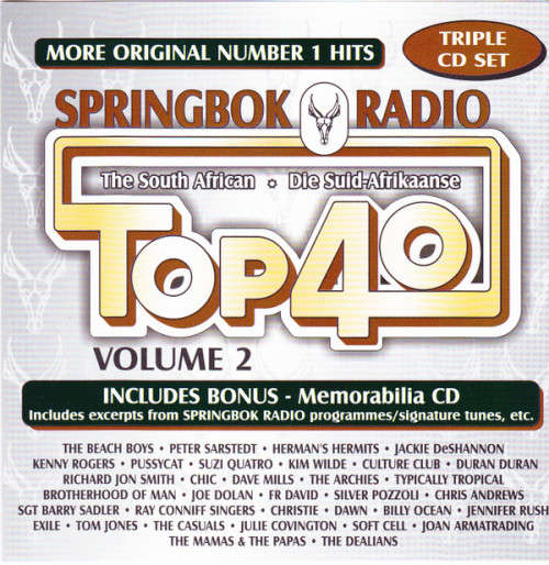 Various - Springbok Radio Top 40 Best of Volume 2 Triple CD Rare