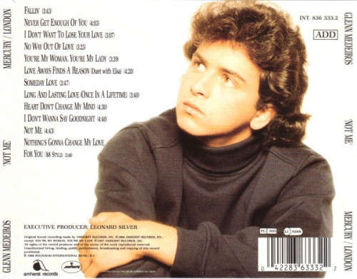 Glenn Medeiros - Not Me CD Import