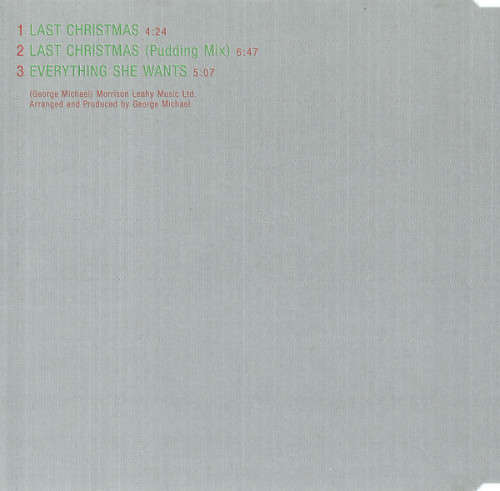 Wham - Last Christmas Maxi Single CD Import