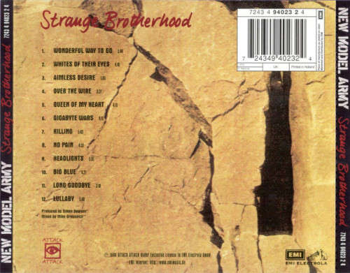 New Model Army - Strange Brotherhood CD Import