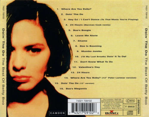 Betty Boo - Doin' the Do (Best of) CD Import