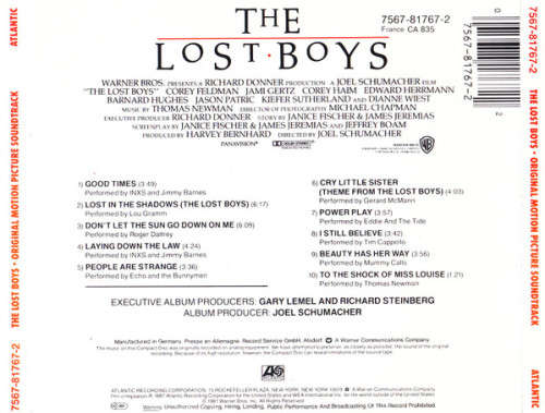 Soundtrack - The Lost Boys CD Import