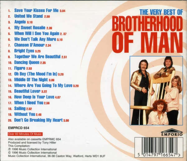 Brotherhood of Man - Very Best of CD Import