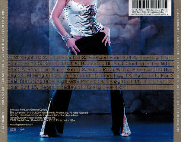 Paula Abdul - Greatest Hits CD Import