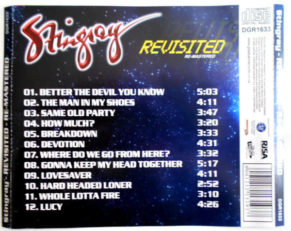 Stingray - Revisited / Remastered CD Rare