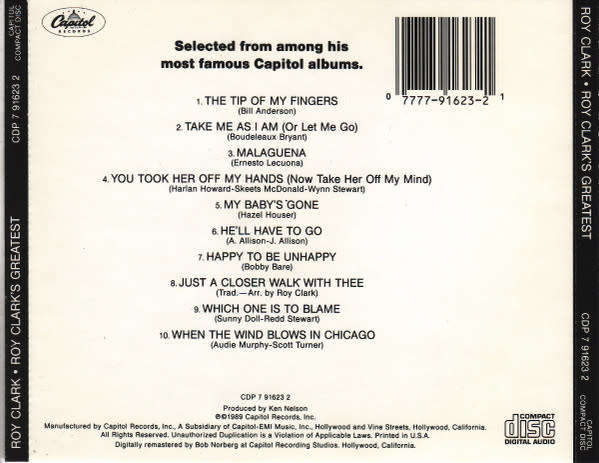 Roy Clark - Greatest! CD Import