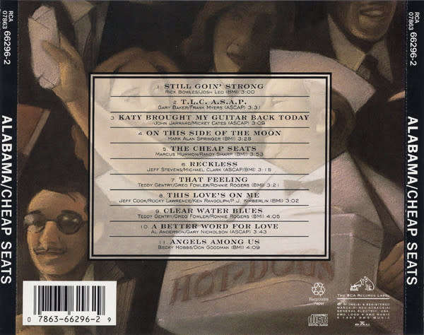 Alabama - Cheap Seats CD Import