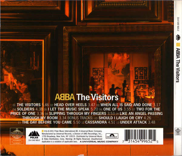ABBA - The Visitors CD Import Digipak