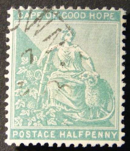 COGH 1/2d green - very fine used