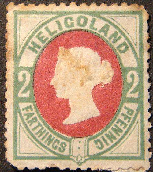 Heligoland 2 farthings - unused - CV R320