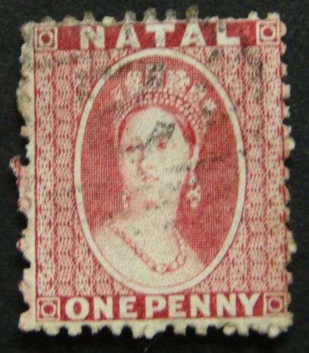 RARE 1864 ROSE CARMINE CROWN OVER CC HIGH CV