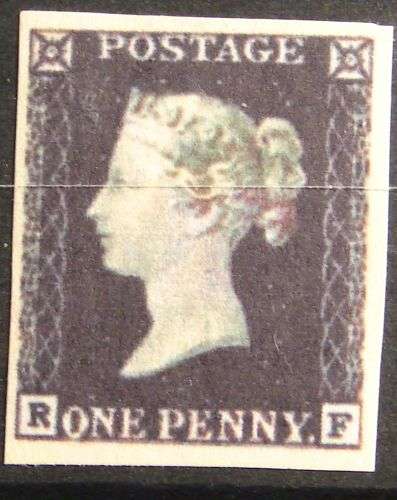 SUPERB MINT 1D BLACK CINDERELLA