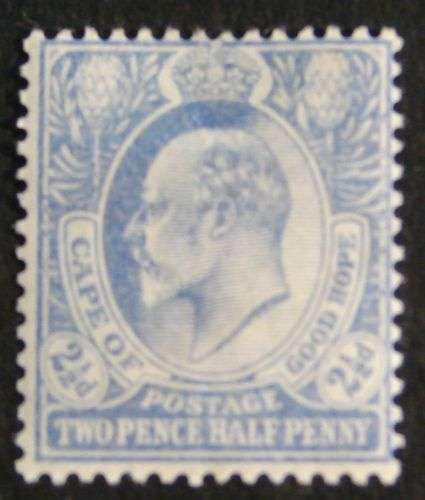SUPERB MINT COGH KEV11 21/2 D BLUE