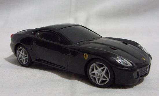 BLACK FERRARI 599 GTB FIORANO MADE FOR SHELL V POWER - VERY COLLECTIBLE