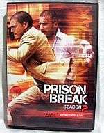 PRISON BREAK DVDS - SEASON 2 - POSTAGE R25