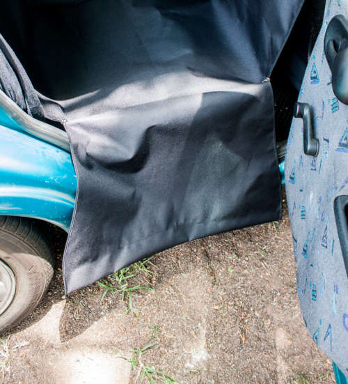 Pet car seat protector with sides