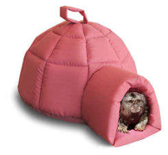 Mini Igloo for Marmoset Monkeys, Sugar Gliders, Chinchillas, Guinea pigs etc