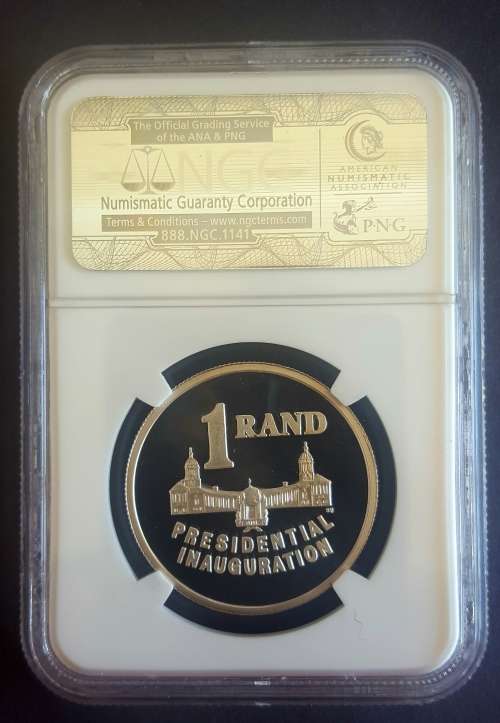 1994 RSA R1 Presidential Inauguration PF69 Ultra Cameo
