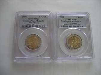 2008 Mandela Birthday ***HIGH GRADED*** R5 Rare Condition!!!