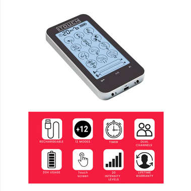 Pain relief massager TOUCH-X +Foot Reflexology Slippers