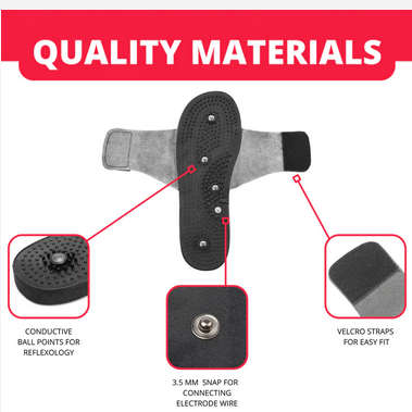 Pain relief massager TOUCH-X +Foot Reflexology Slippers