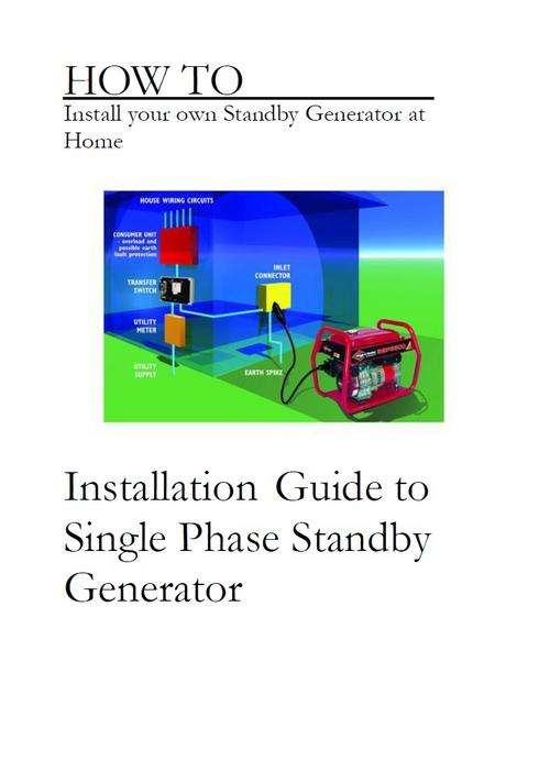 DIY - Install your own Standby Generator