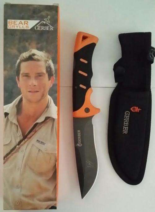 Gerber 31-000752 Bear Grylls Survival Series, Fixed Blade Sheath Knife