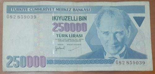 Turkish Bank Note