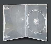 10 x Clear Blank DVD Covers - Clear DVD Box