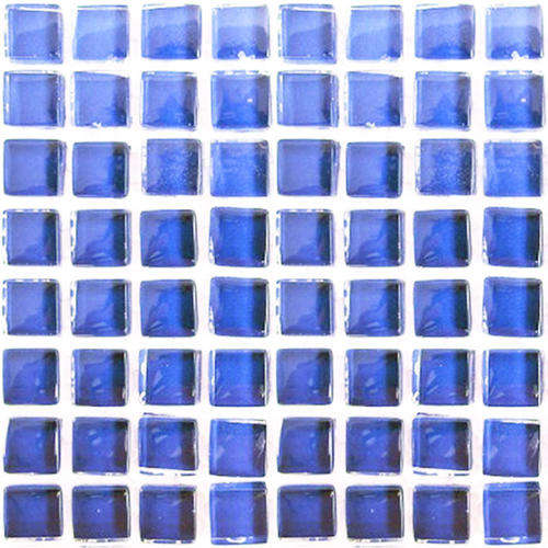 Crystal Glass Mini Mosaic Tiles 10 x 10 - SKY BLUE