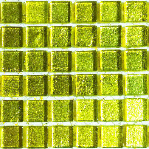 Reflective Crystal Glass Mosaic Tiles 15 x 15 - TWINKLE SUMMER SUN