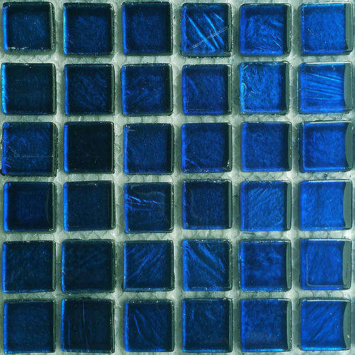 Reflective Crystal Glass Mosaic Tiles 15 x 15 - TWINKLE ROYAL BLUE