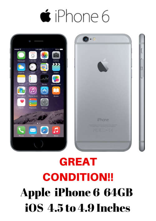 iPhone 6, 64GB, Silver