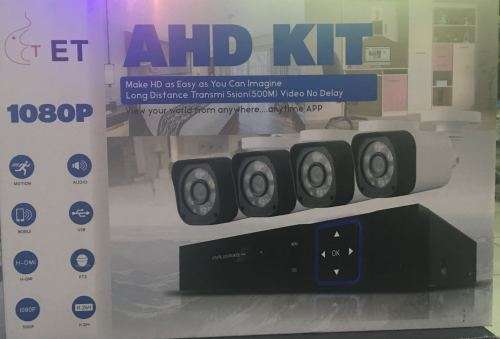 4  Channel AHD CCTV KIT With Phone Viewing