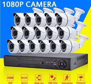 16 Channel AHD HIGH QUALITY 1080P CCTV KIT With Phone Viewing