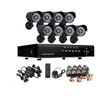 8 CHANNEL CCTV KIT 900TVL CAMERA With Phone Viewing