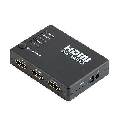 HDMI 5 Way Switch