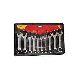 10pc Stubby Spanner Set