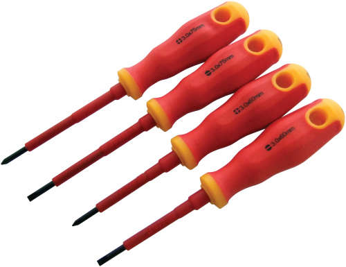 4pc Insulated Screwdriver Set