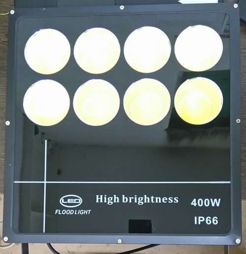 400W LED Flood Light 8 Chip Black
