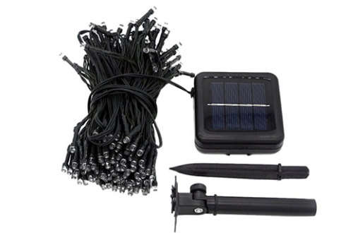 Solar Powered LED Christmas Light White