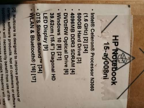HP NOTEBOOK IN GREAT CONDITION