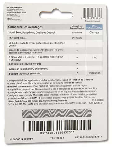 Office Professional 2021 Original Keycard