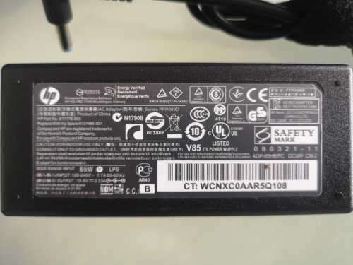 HP Blue Pin Original Laptop Charger 19.5V 3.33A 65W