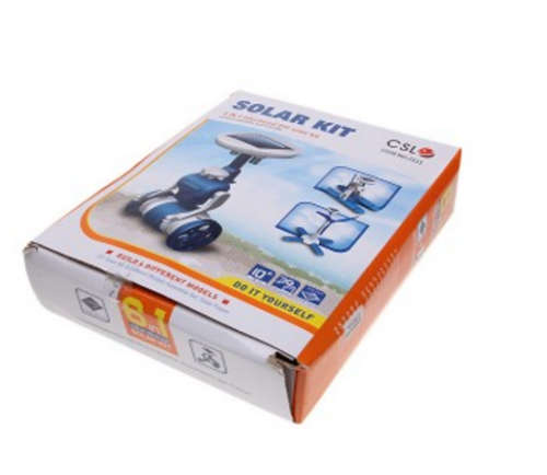 6 in 1 Solar DIY Educational Kit for intelligent kids