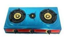 Double Plate Gas Stove (Steel Finish) 3way - Bulk Offers Welcome