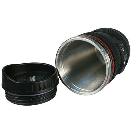 Camera Lens Travel Mug - Bulk Offers Welcome
