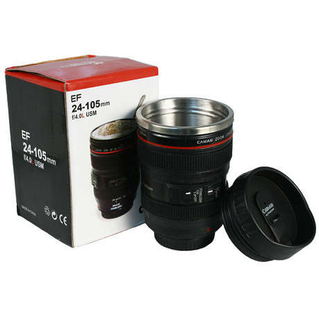 Camera Lens Travel Mug - Bulk Offers Welcome