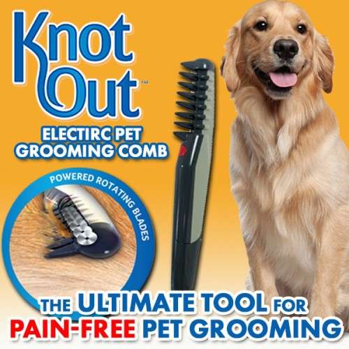 Knot Out  Electric Pet Grooming brush - Bulk Offers Welcome